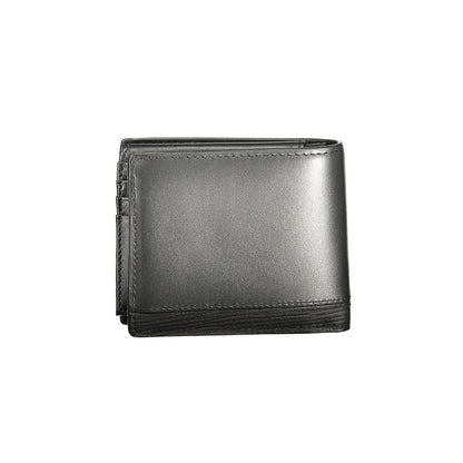 Black Leather Men Wallet