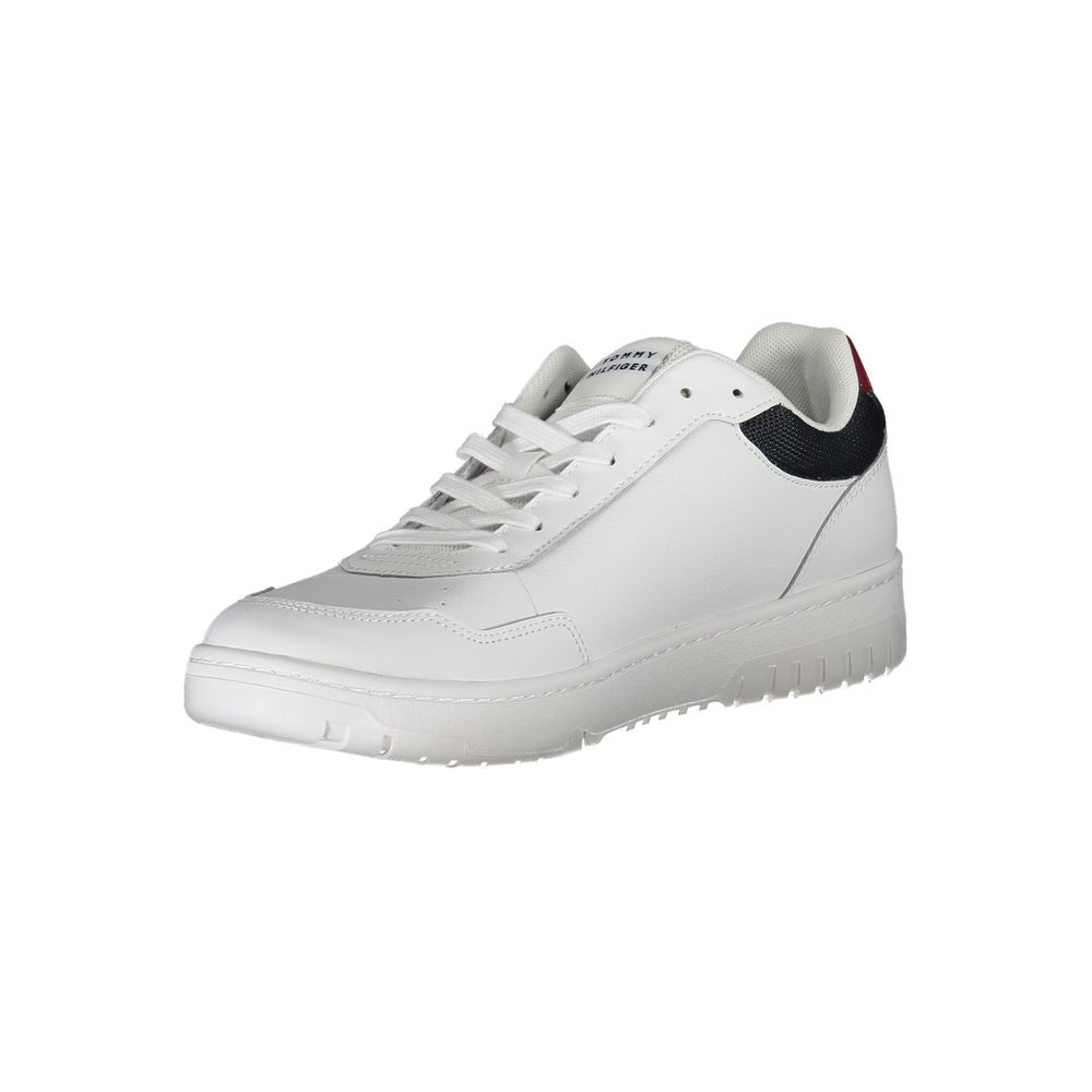 White Leather Men Sneaker