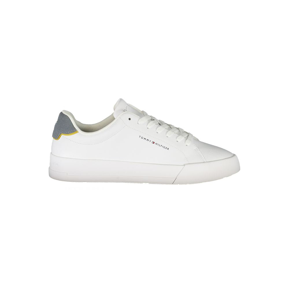 White Leather Men Sneaker