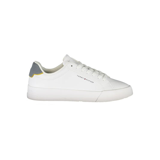 White Leather Men Sneaker