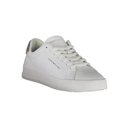White Leather Men Sneaker
