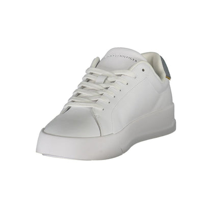 White Leather Men Sneaker