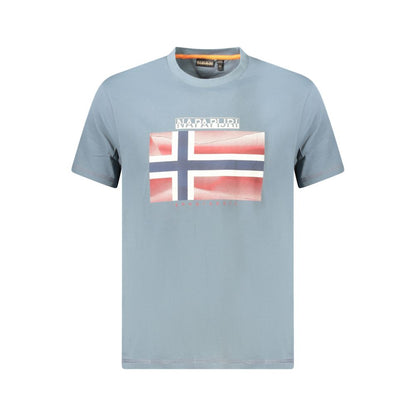 Brown Cotton Men T-Shirt