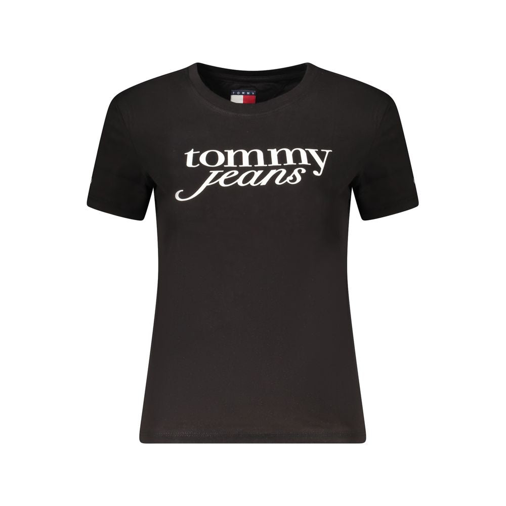 Black Cotton Tops & T-Shirt