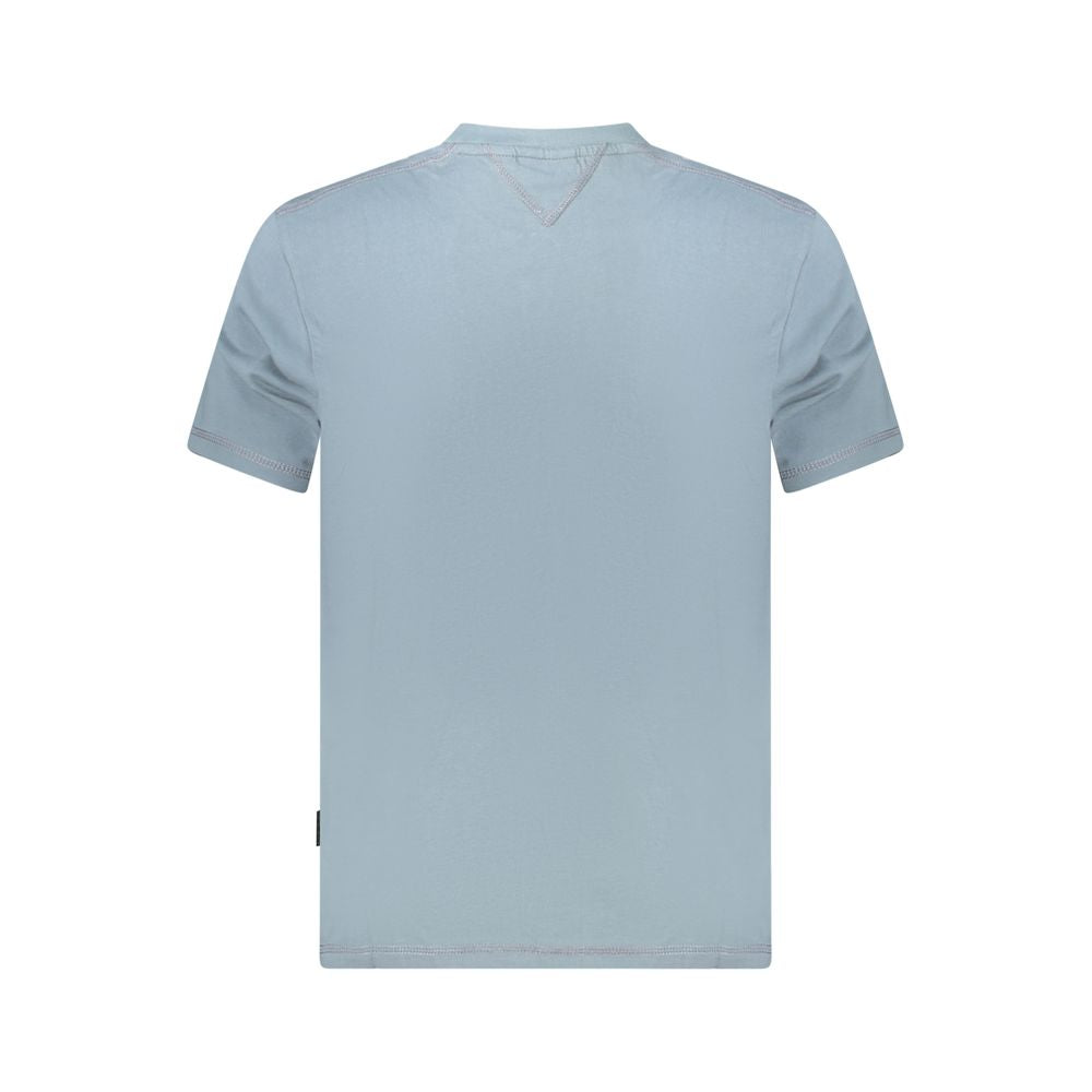 Brown Cotton Men T-Shirt