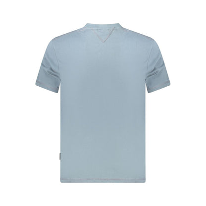 Brown Cotton Men T-Shirt