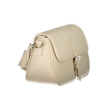 Beige Polyethylene Handbag