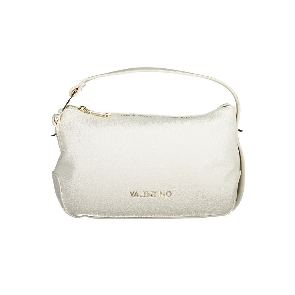White Polyethylene Women Handbag