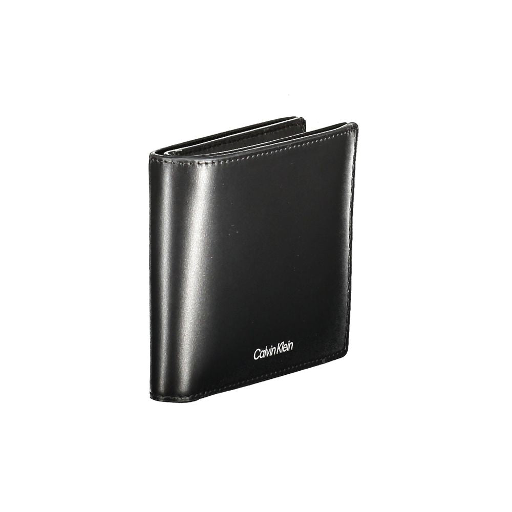 Black Leather Men Wallet