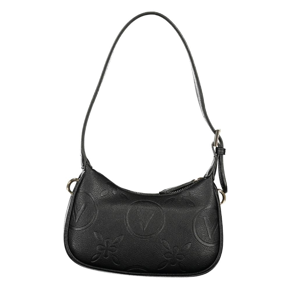 Black Polyethylene Women Handbag