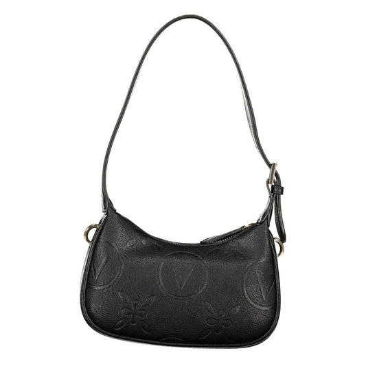 Black Polyethylene Women Handbag