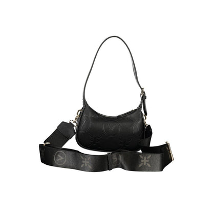 Black Polyethylene Women Handbag