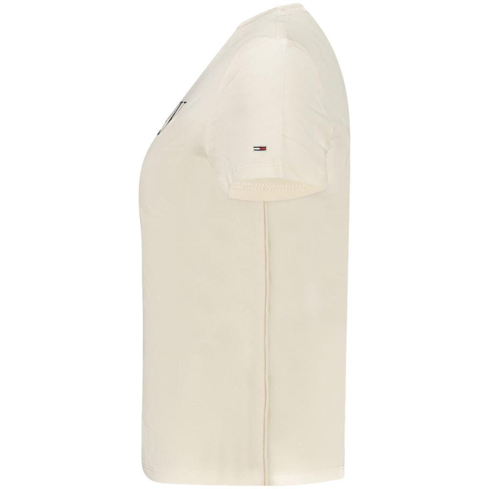 Beige Cotton Women Top