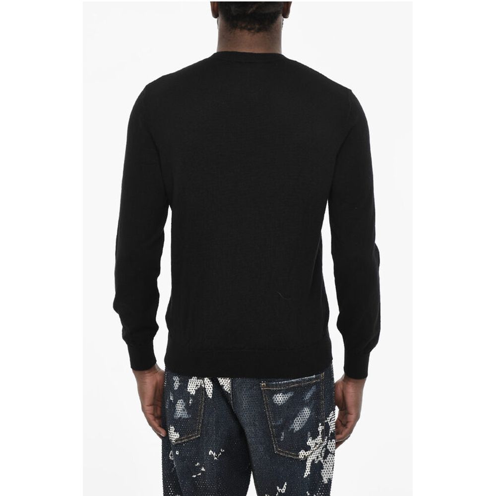 Virgin Wool Lightweight Crew-neck Sweater
