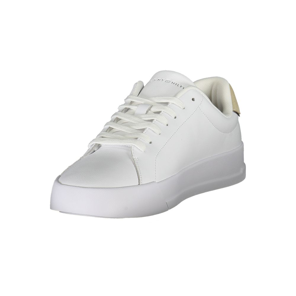 White Leather Men Sneaker