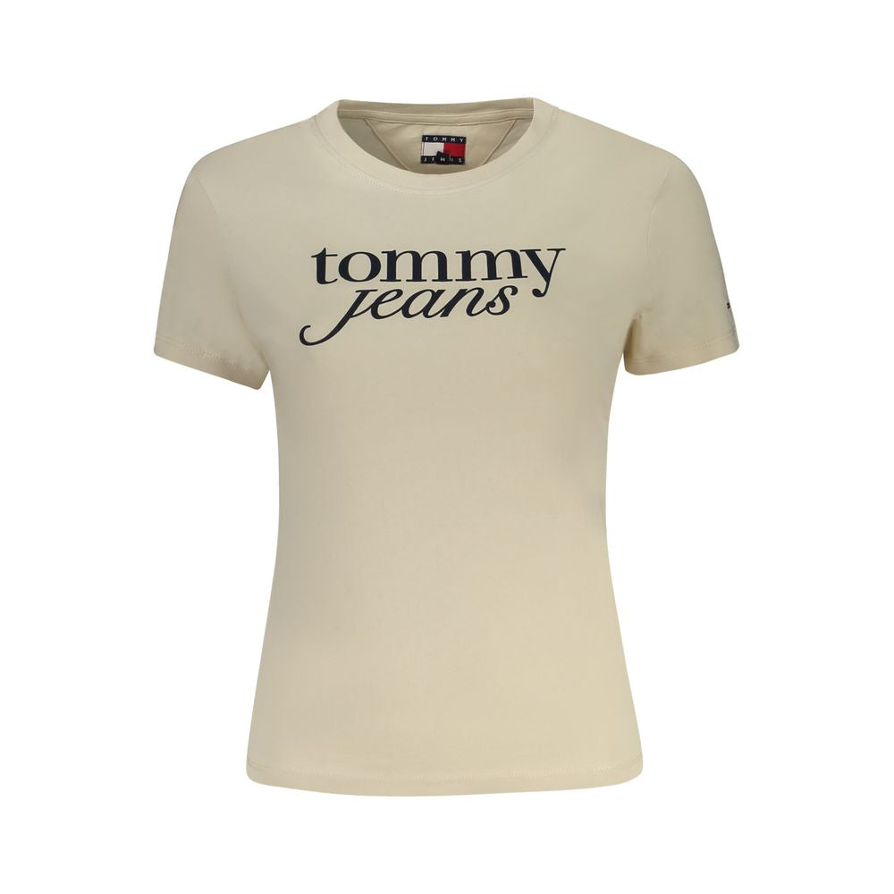 Beige Cotton Women Top