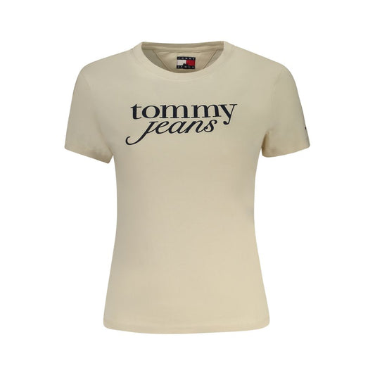 Beige Cotton Women Top