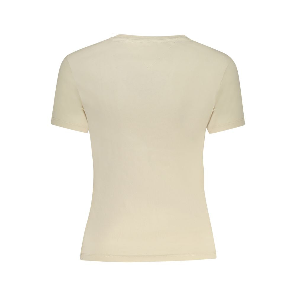 Beige Cotton Women Top