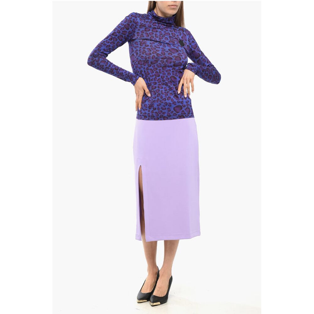Turtleneck Animalier Top