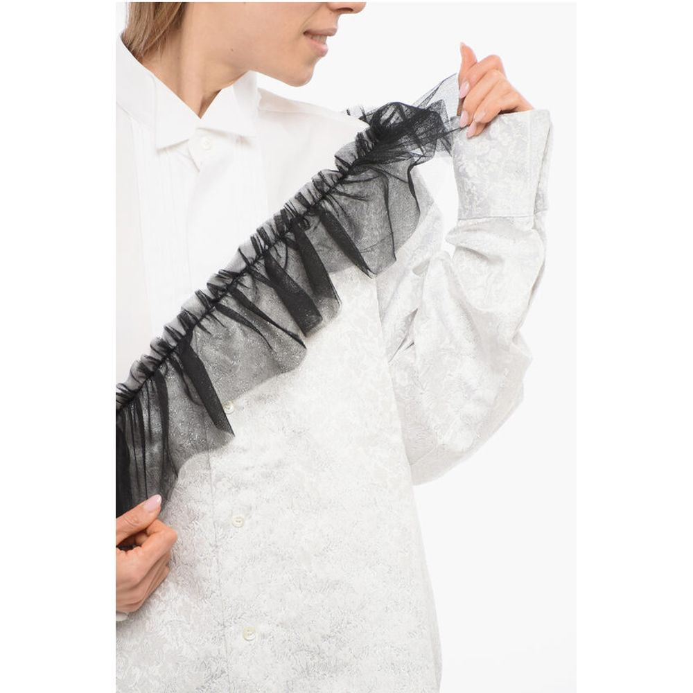 Contrasting-tulle BEST OF BOTH WORLDS Shirt