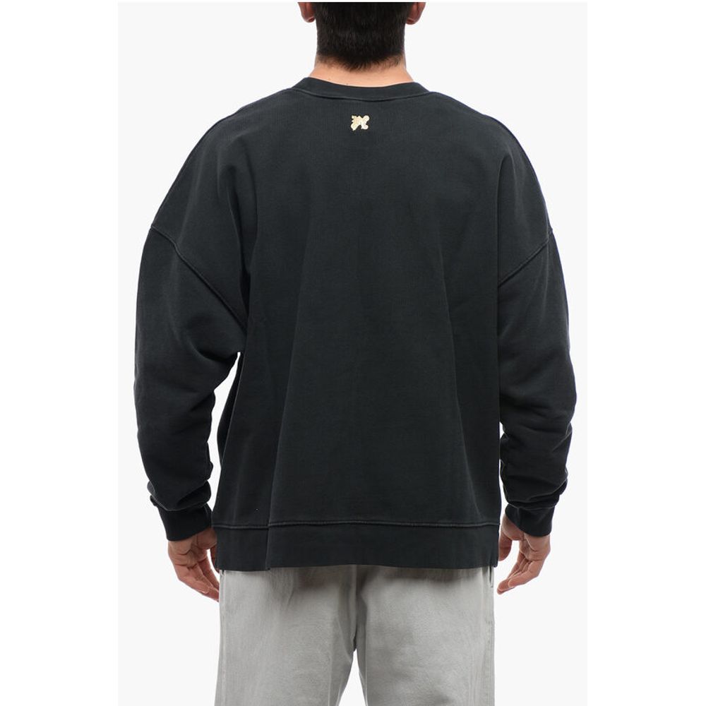Crew Neck FOGGY Brushed Cotton Sweatshirt