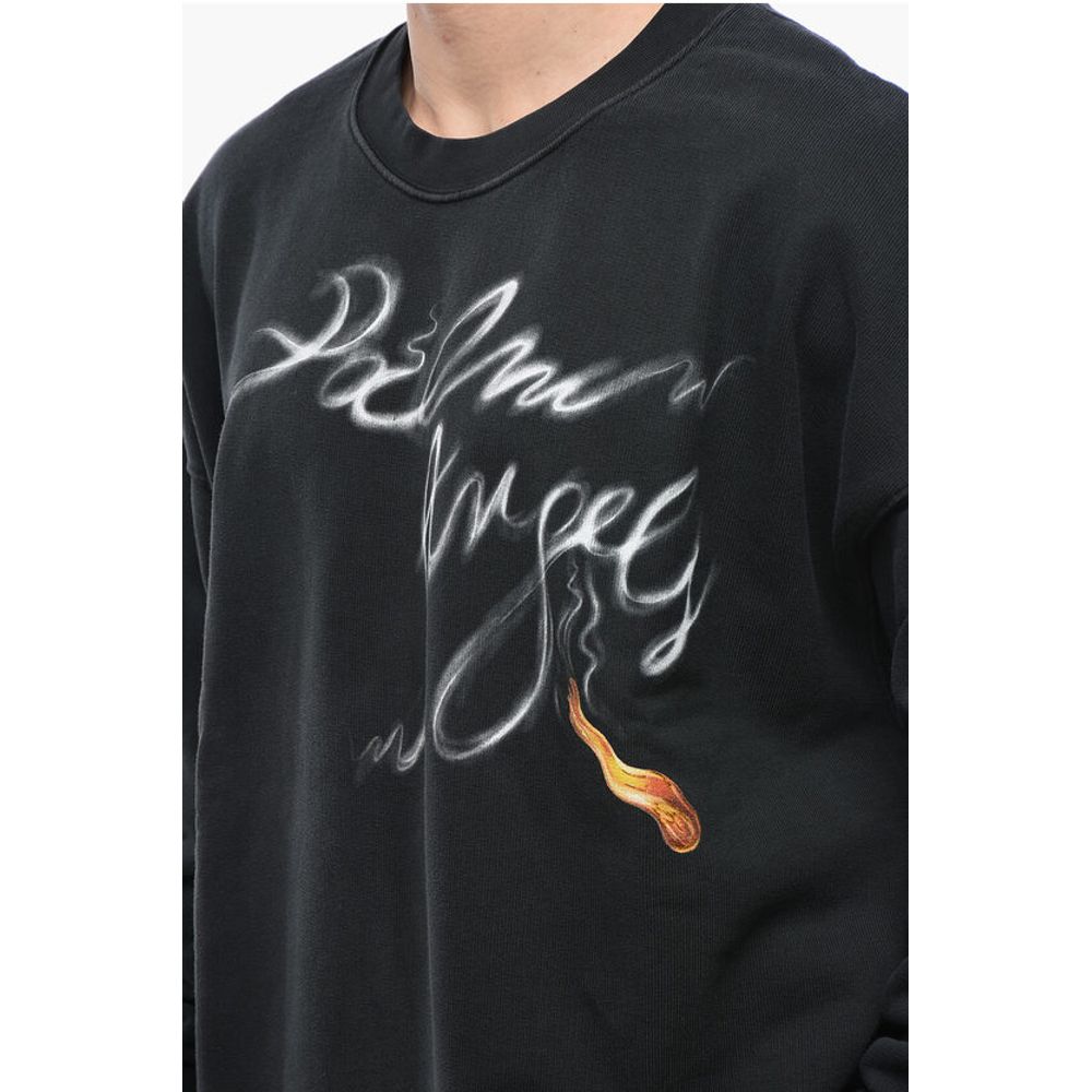 Crew Neck FOGGY Brushed Cotton Sweatshirt