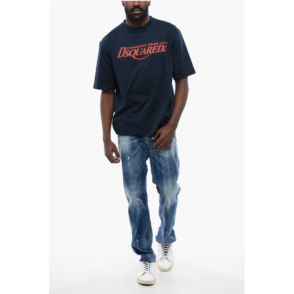 Logo Print Loose Fit T-shirt