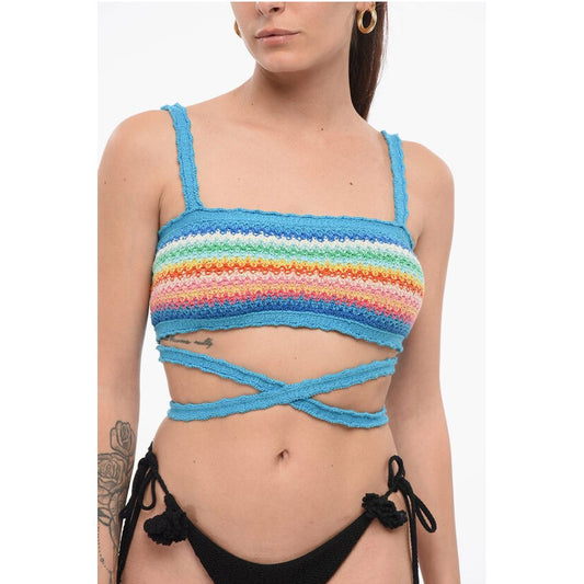 Crochet Bralette Top with Laces