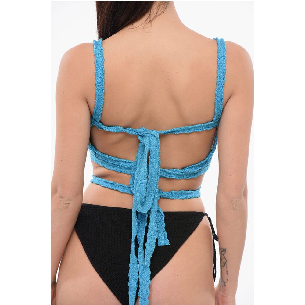 Crochet Bralette Top with Laces