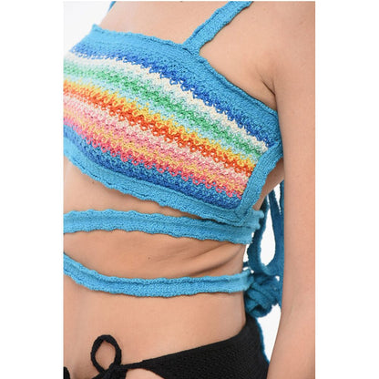 Crochet Bralette Top with Laces