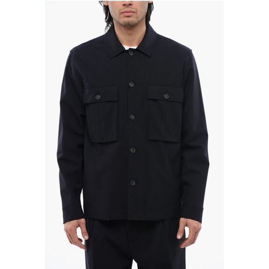 Technical Wool Overshirt