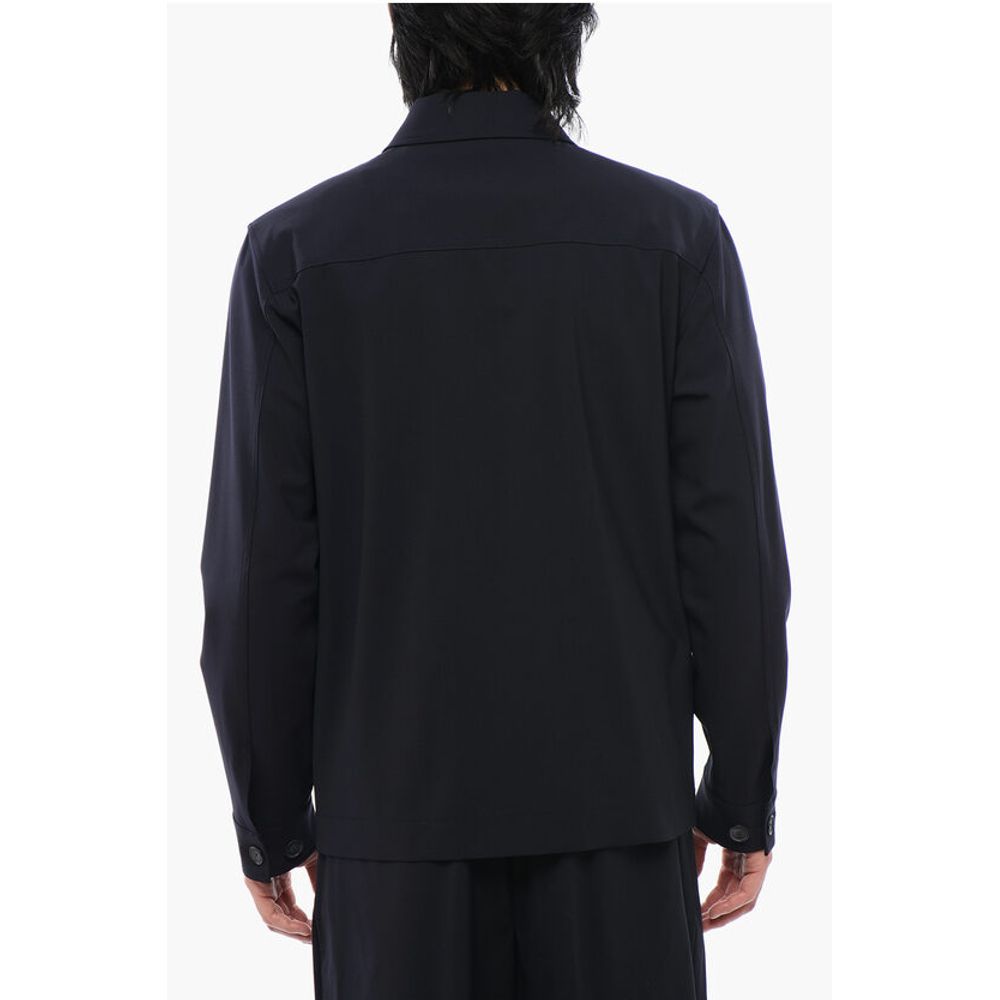 Technical Wool Overshirt