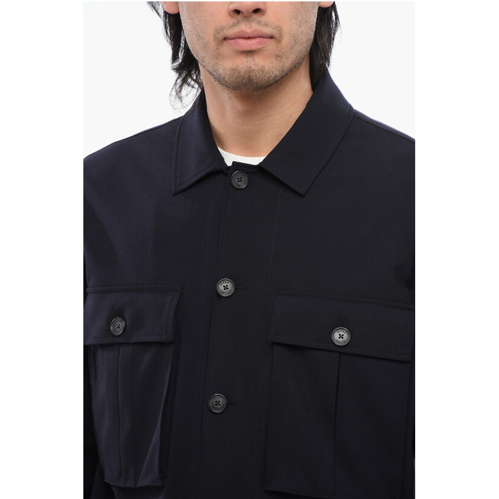 Technical Wool Overshirt