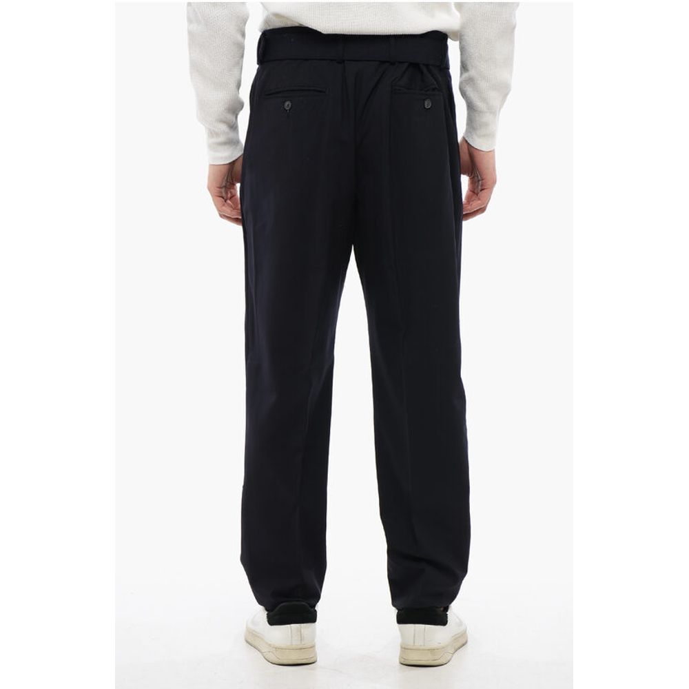 Technical Wool BELT Pants