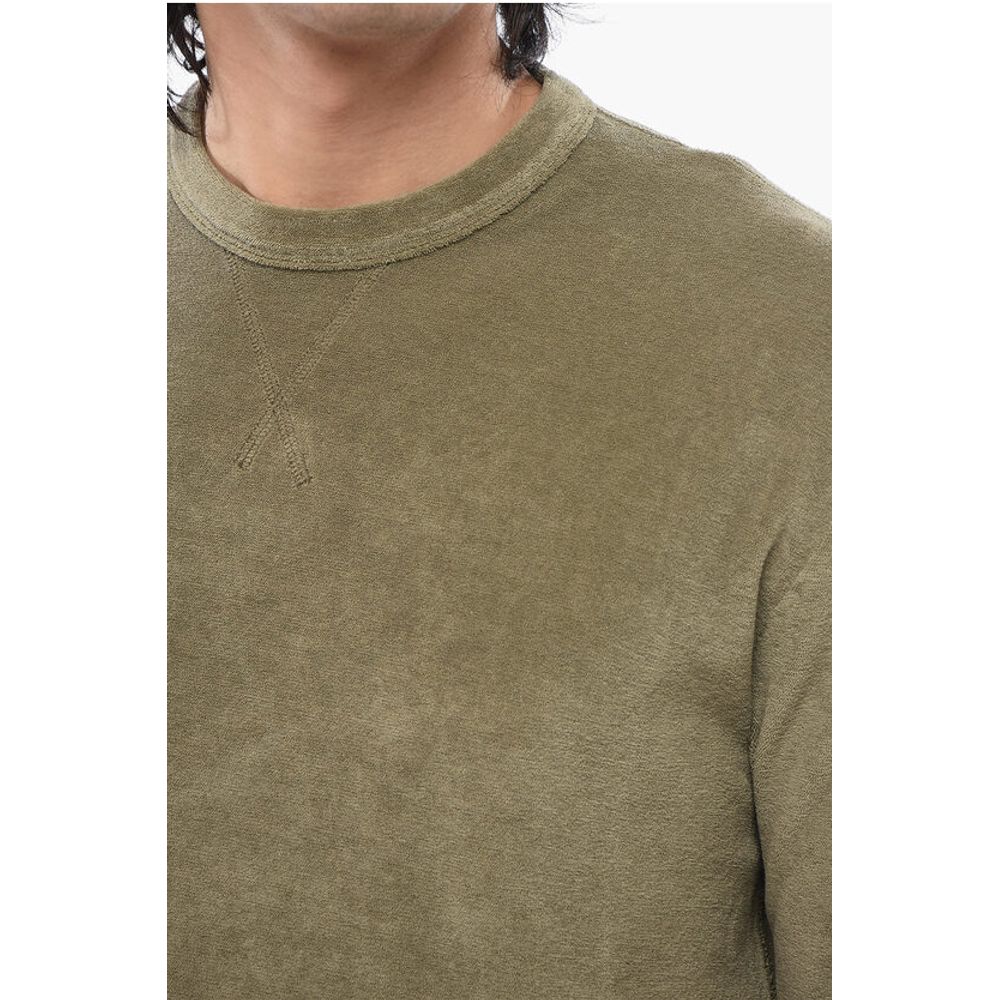 Terry Cotton Crewneck Sweatshirt