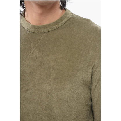 Terry Cotton Crewneck Sweatshirt