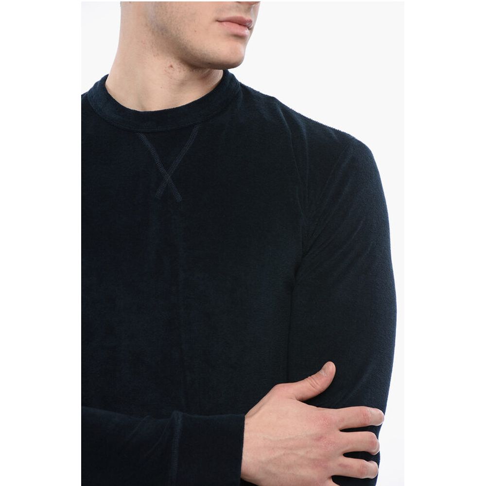Terry Cotton Crewneck Sweatshirt