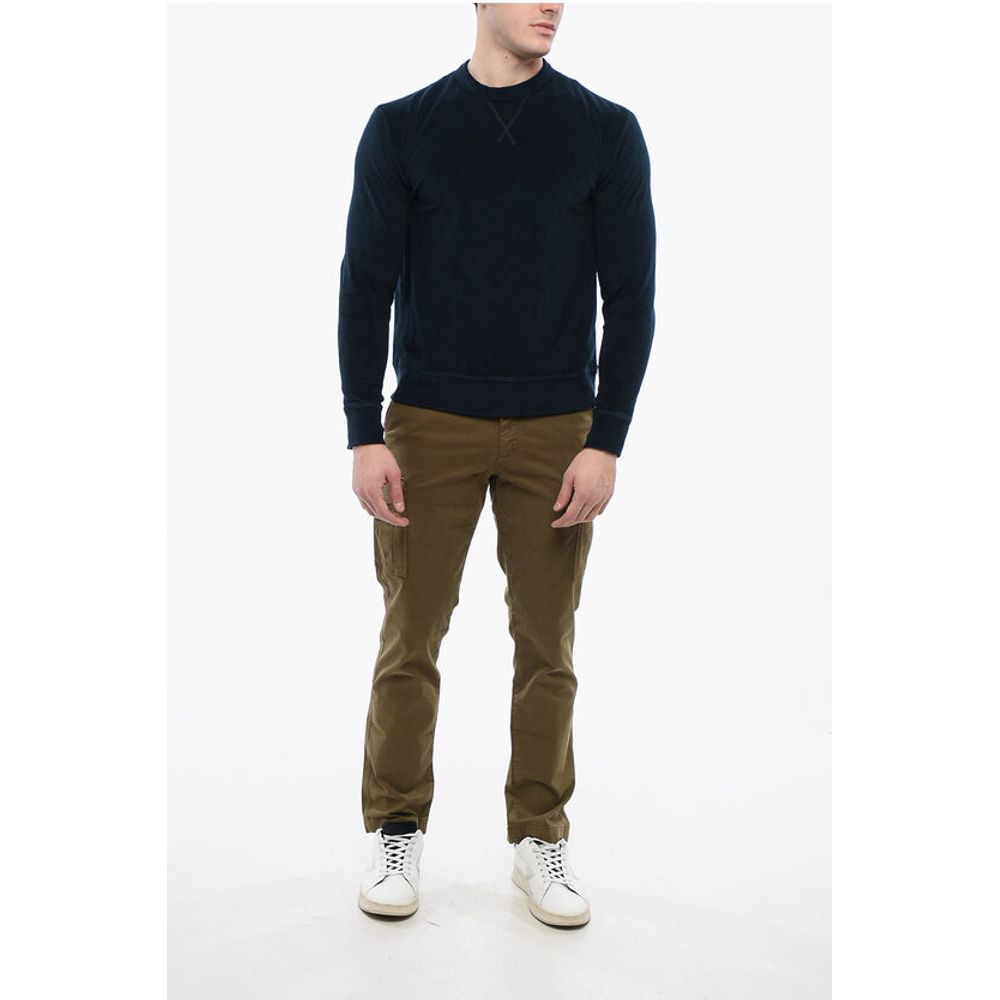 Terry Cotton Crewneck Sweatshirt