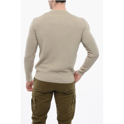 Linen-blended Crewneck Sweater