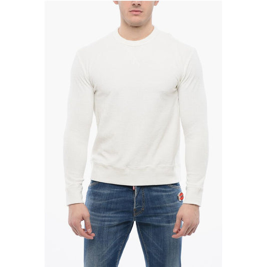 Terry Cotton Crewneck Sweatshirt