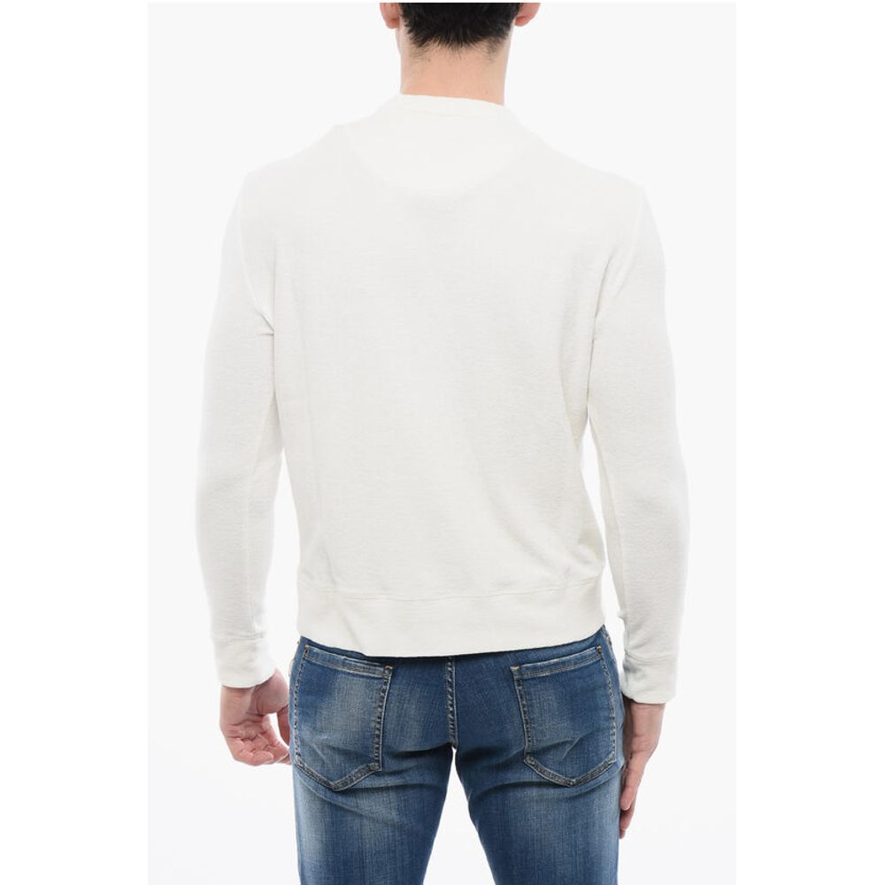 Terry Cotton Crewneck Sweatshirt