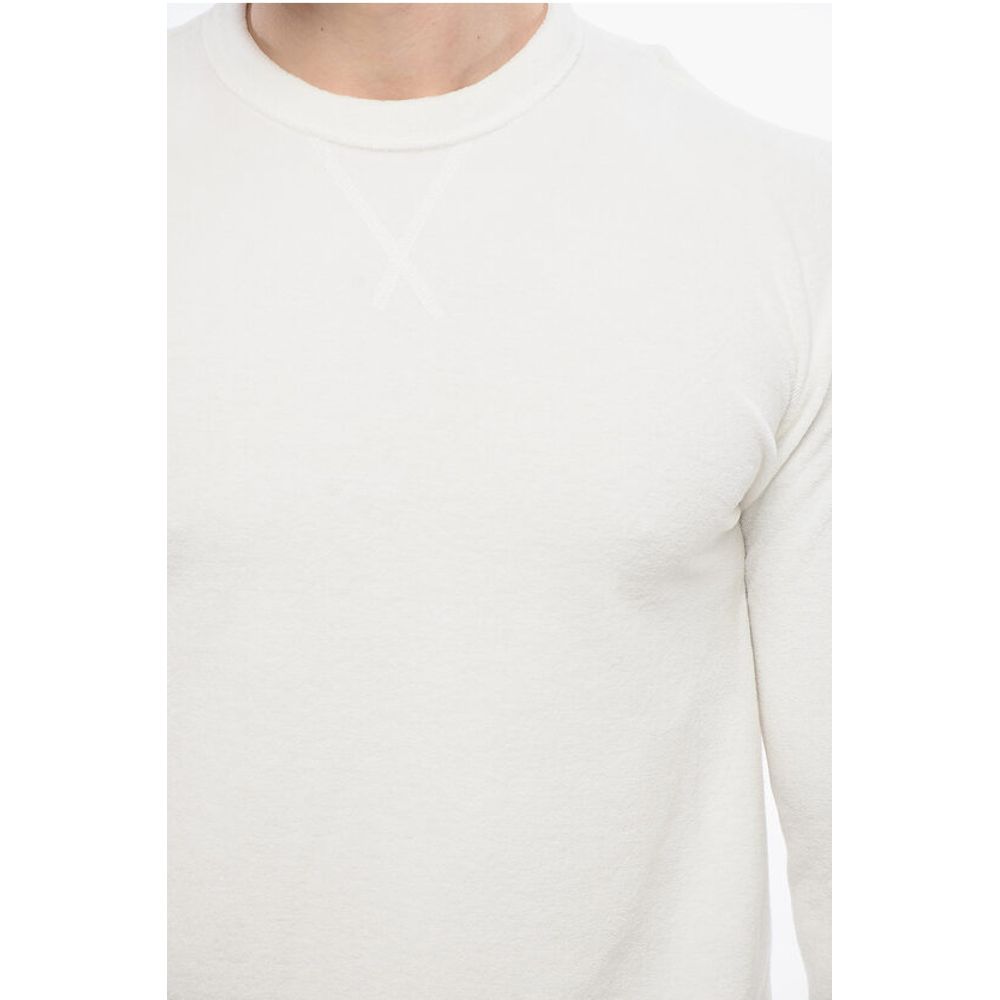 Terry Cotton Crewneck Sweatshirt