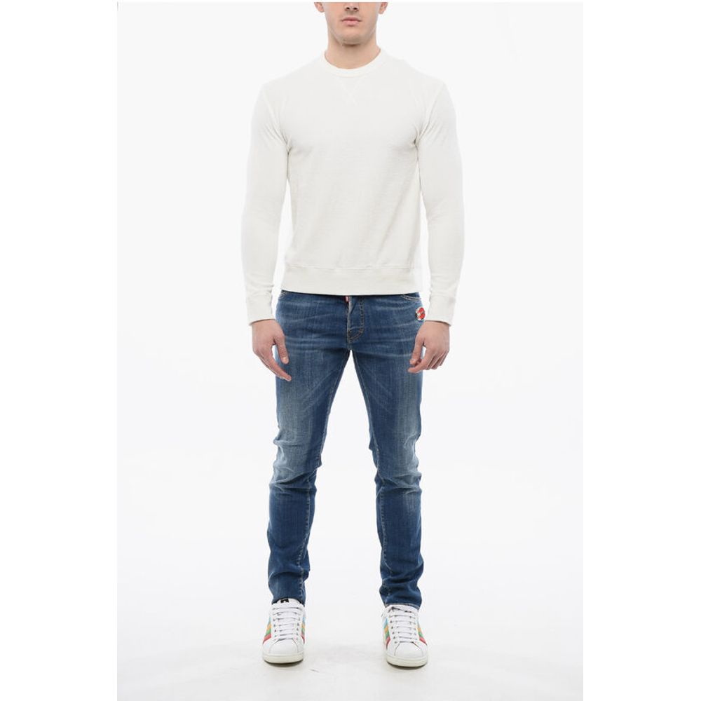 Terry Cotton Crewneck Sweatshirt