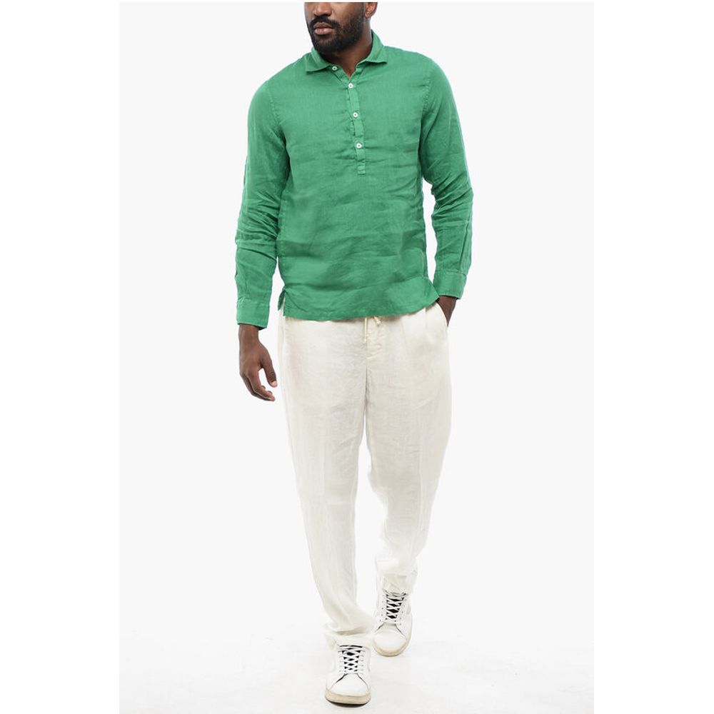 Linen Long Sleeved Shirt