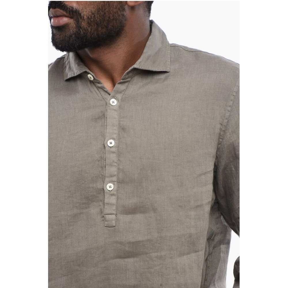 Linen Long Sleeved Shirt