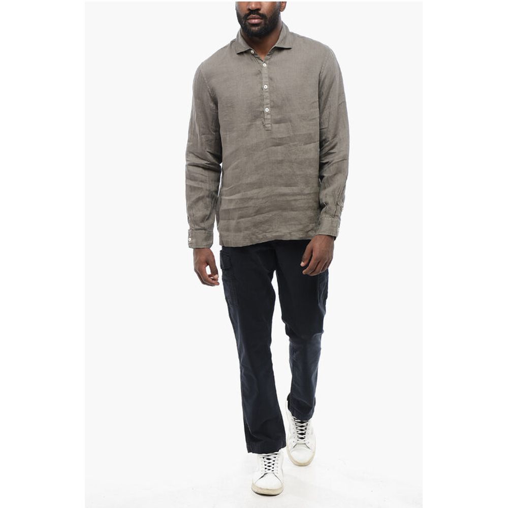 Linen Long Sleeved Shirt
