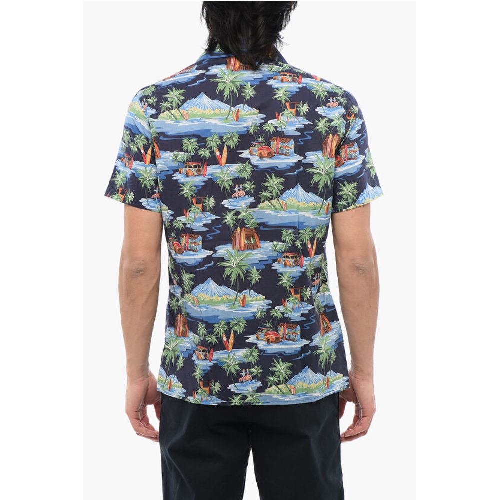 Allover Print Short Sleeved Shirt