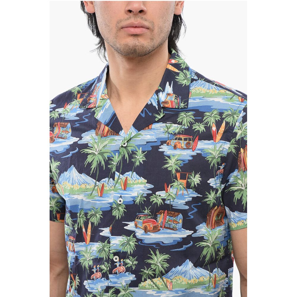 Allover Print Short Sleeved Shirt