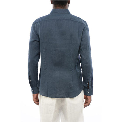 Embroidered Linen Shirt