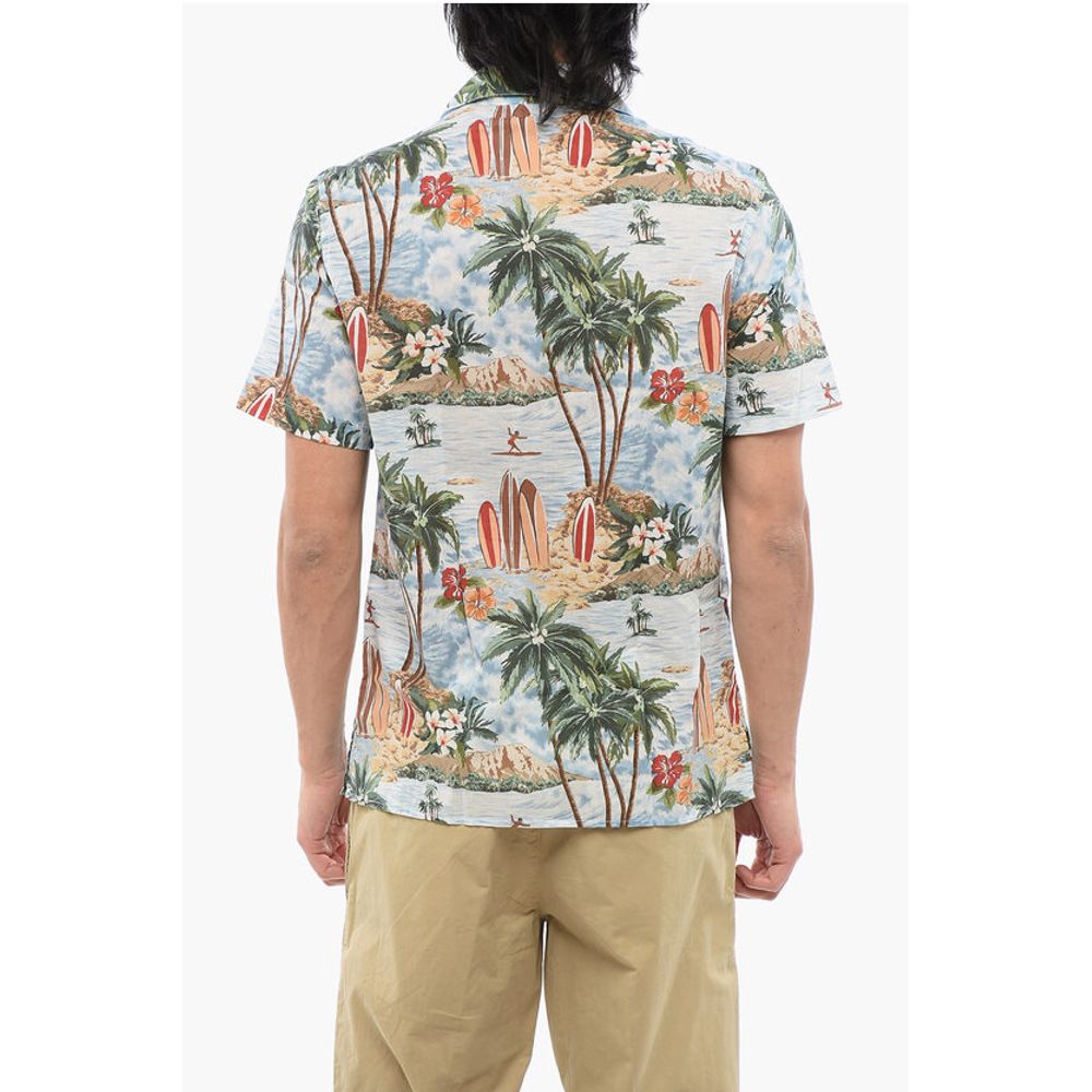 Surf Print Shirt Sleeved Shirt